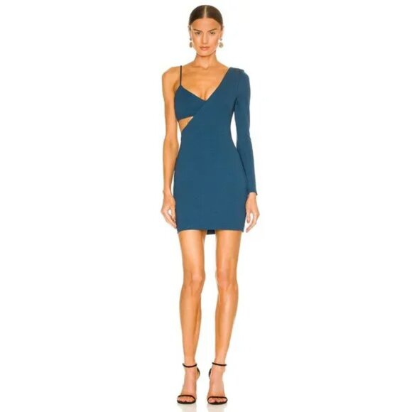 LOVERS and Friends Valentins in Daa Mini Dresrk Teal - Picture 1 of 5